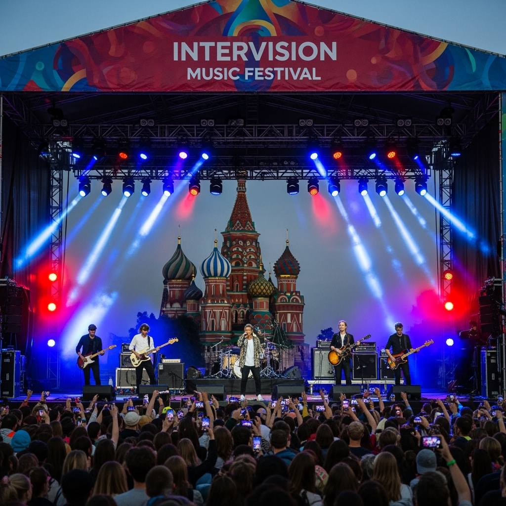 Illustration for: Intervision Music Festival to Be Held in Moscow