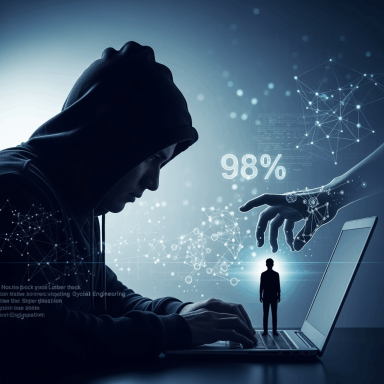 Illustration for: UAE Warns: 98% of Cyberattacks Use Social Engineering