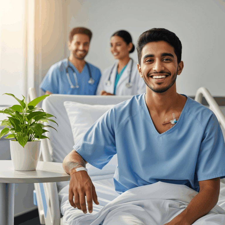 Illustration for: Young Emirati's Triumph: Bone Marrow Transplant Success