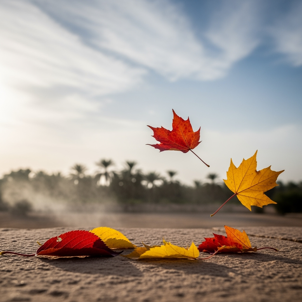 Illustration for: UAE Weather Update: Cooler Temps and Autumn Arrival
