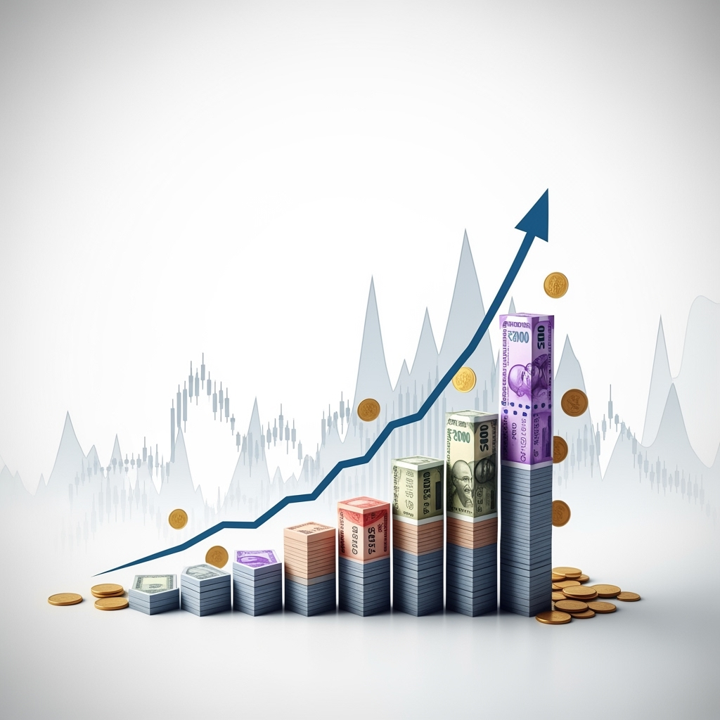 Illustration for: Indian Mutual Funds: Growth Despite Market Fluctuations