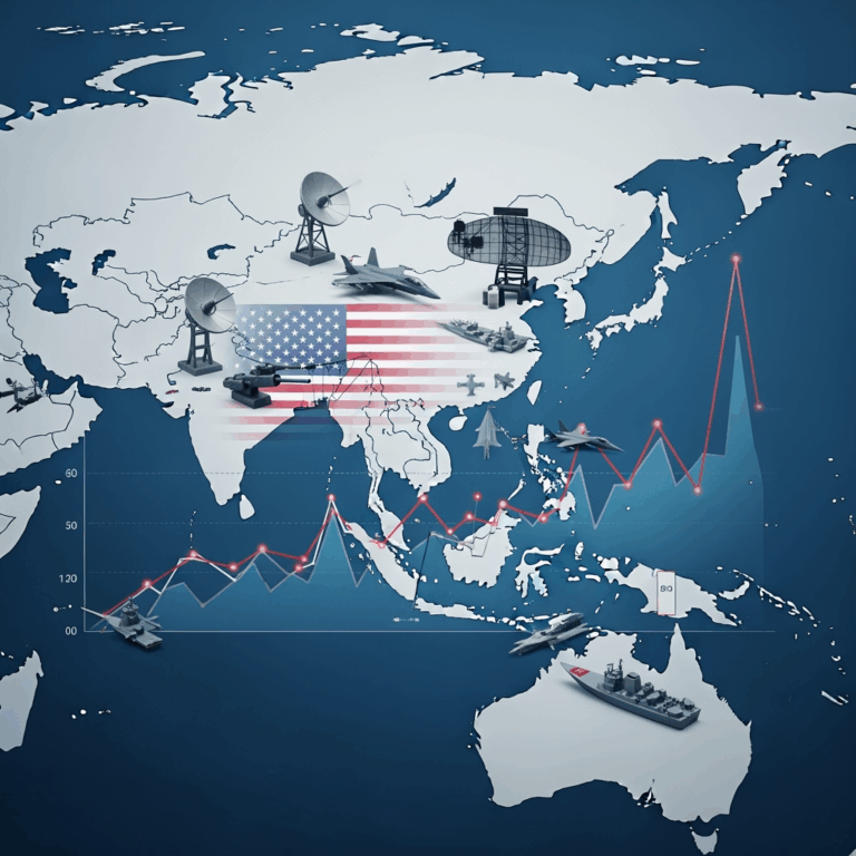 Illustration for: US Defense Funding and Asia-Pacific Strategies