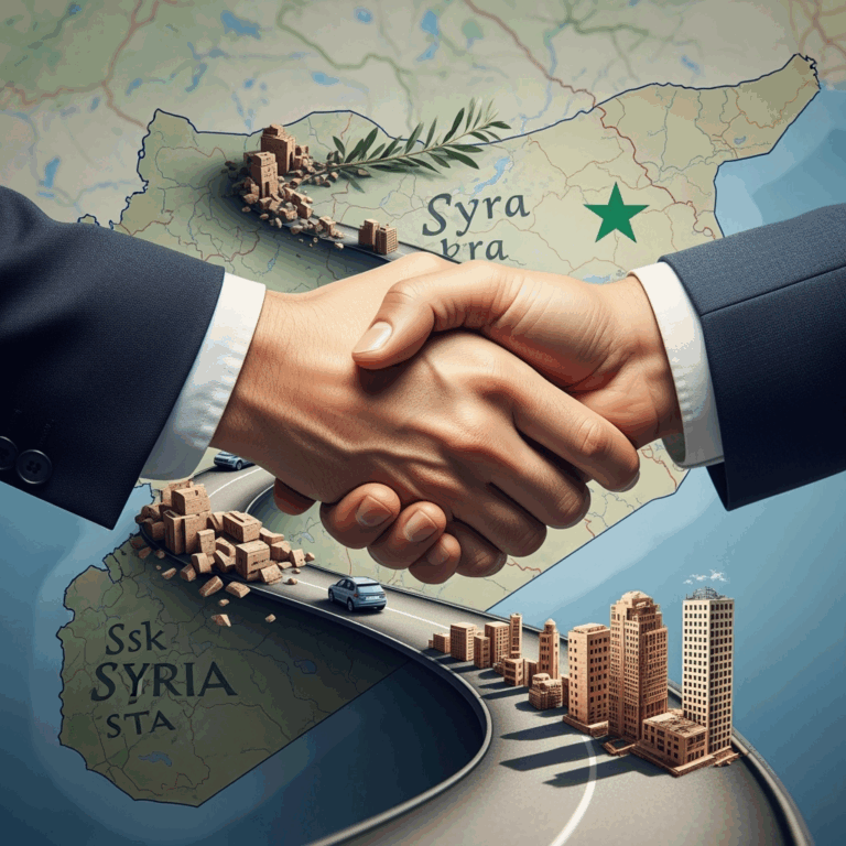 Illustration for: Syria's Path to Stability and US Relations