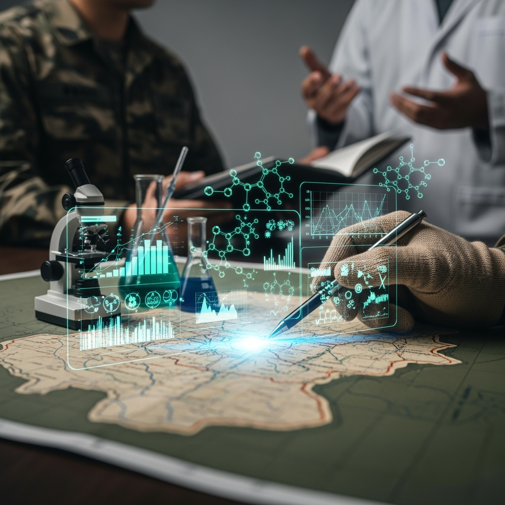 Illustration for: Military Operations Boost Research