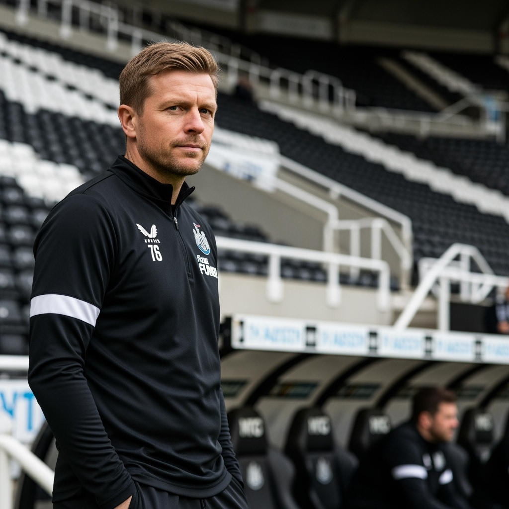 Illustration for: Newcastle Adjusts Post-Isak: Howe Seeks Patience