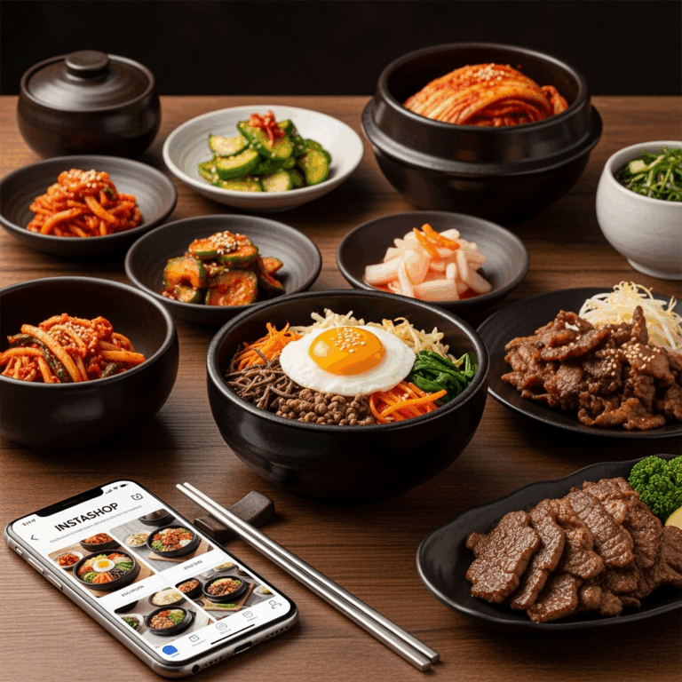 Illustration for: Discover Authentic Korean Flavors on InstaShop