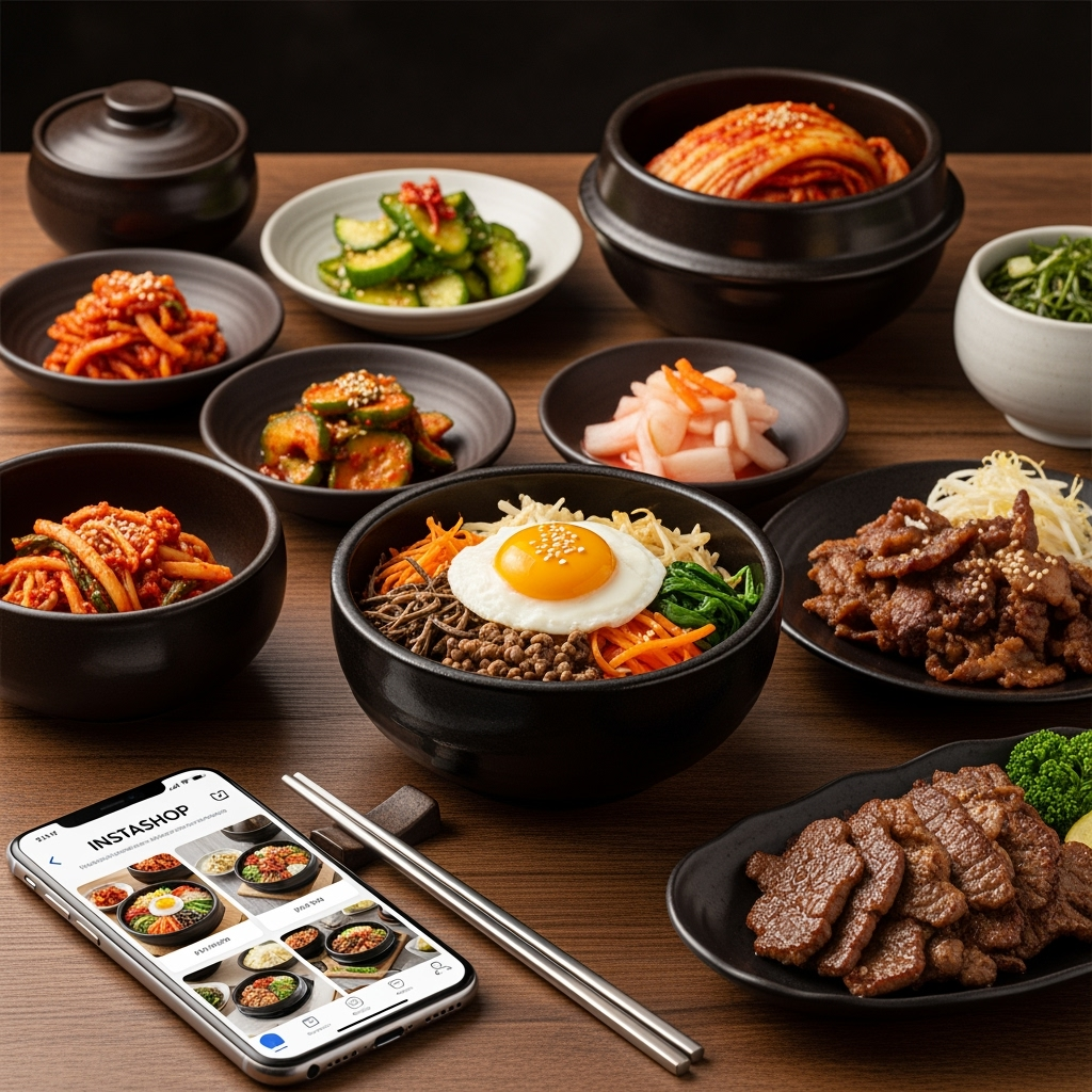 Illustration for: Discover Authentic Korean Flavors on InstaShop