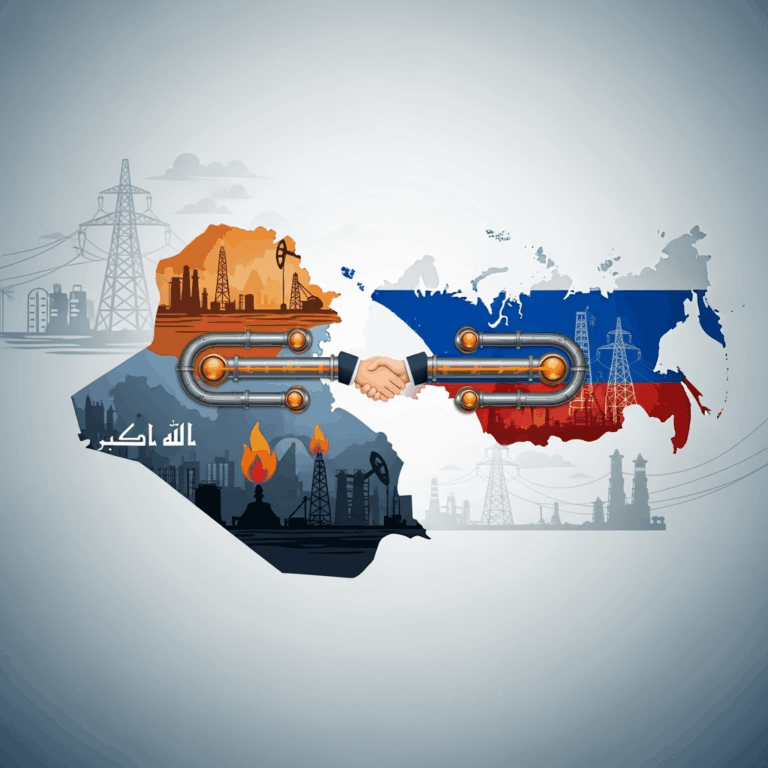 Illustration for: Iraq and Russia's Strategic Energy Cooperation