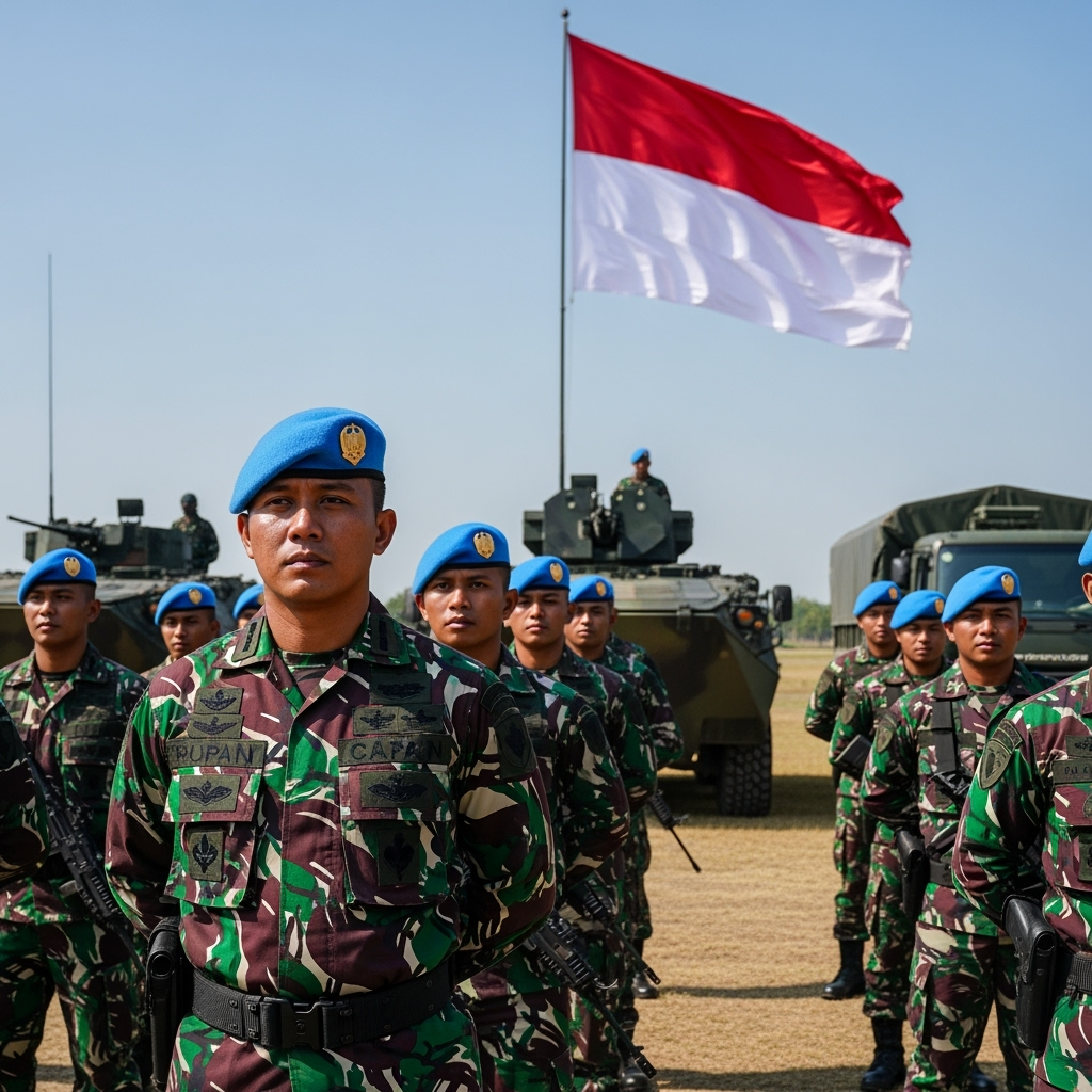Illustration for: Indonesia Ready for Peacekeeping Missions