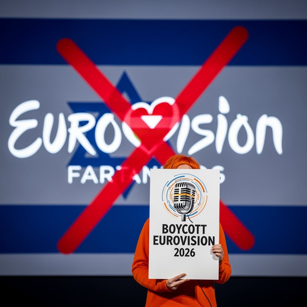 Illustration for: Netherlands to Boycott Eurovision 2026 Over Israel