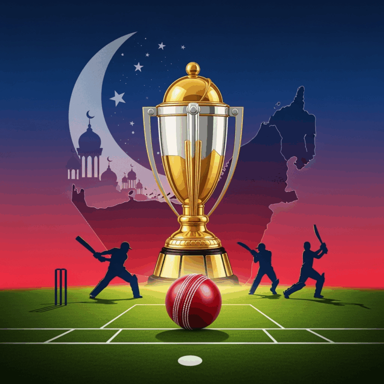 Illustration for: UAE Eyes Historic Super Four Spot in Asia Cup
