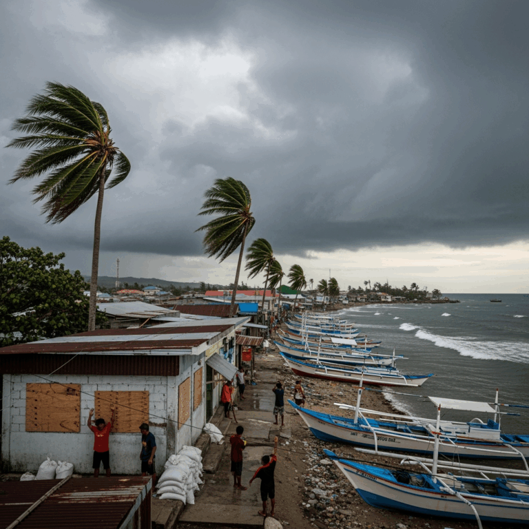 Illustration for: Philippines Braces for Super Typhoon Ragasa