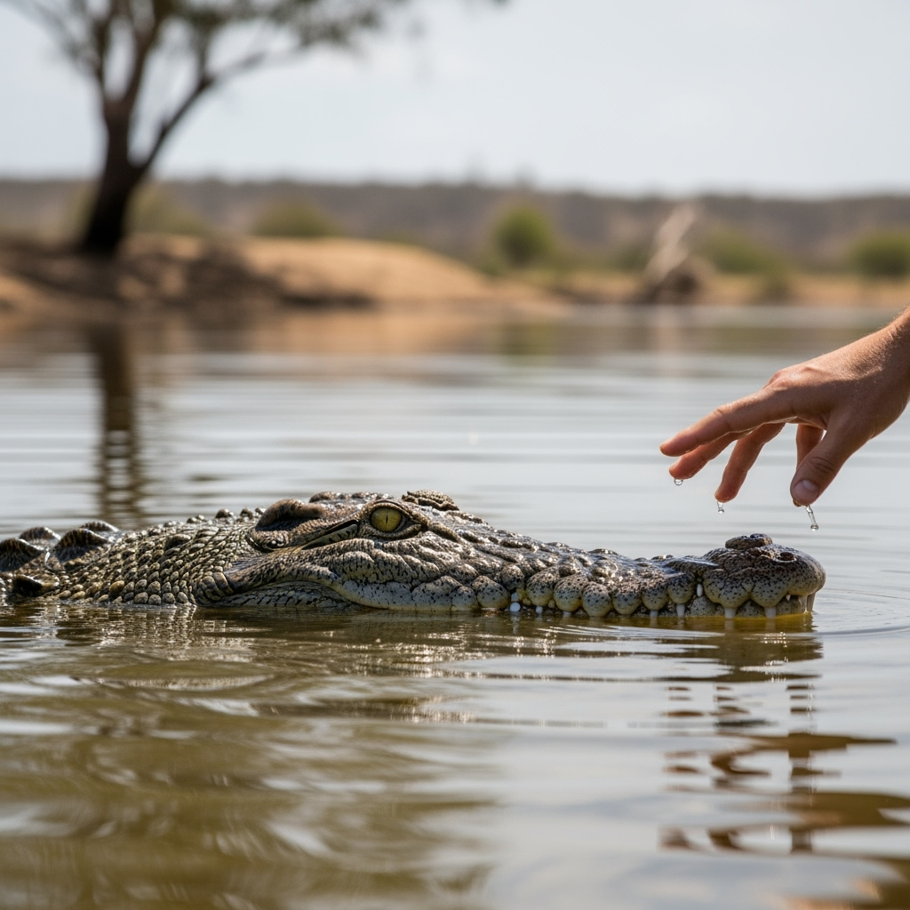 Illustration for: Australia Warns Against Dangerous Wildlife Interference