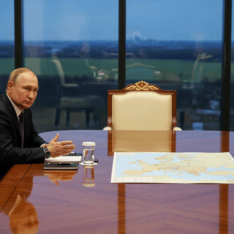 Illustration for: Putin Open to Talks with Ukraine, Seeks Security Guarantees