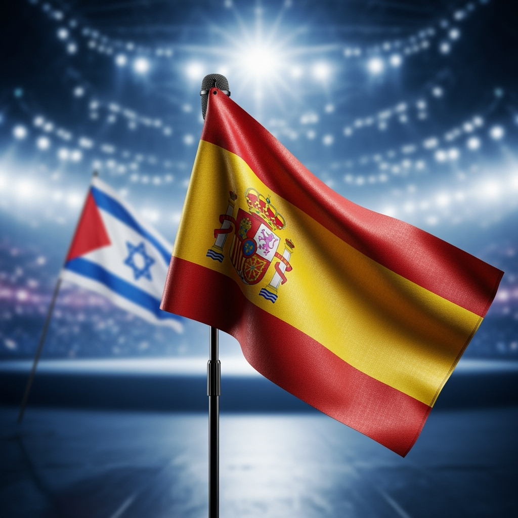 Illustration for: Spain to Withdraw from 2026 Eurovision Over Israel