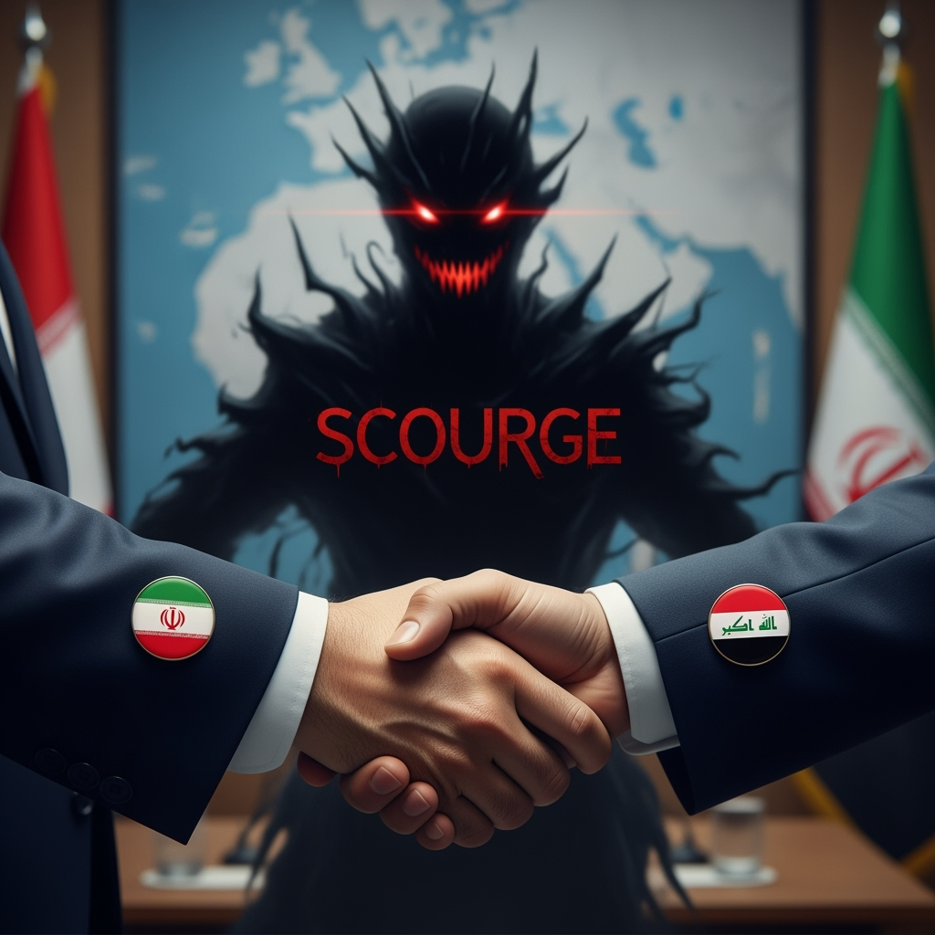 Illustration for: Iran-Iraq Cooperation Against Drug Scourge