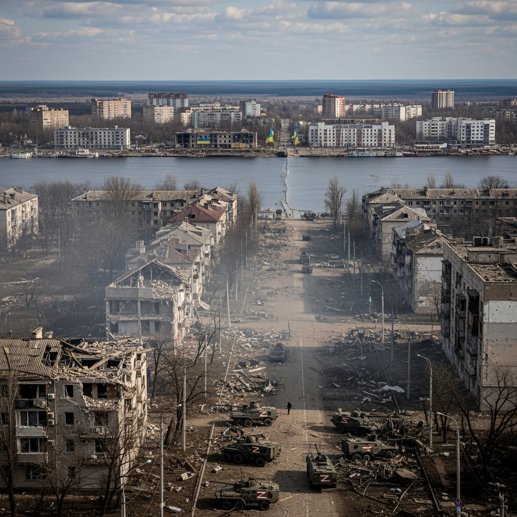 Illustration for: Russian Forces Control Parts of Kupiansk