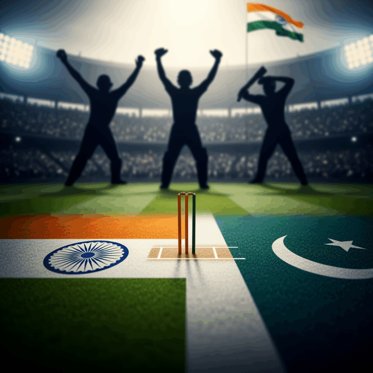 Illustration for: India vs Pakistan: Focus Amid Asia Cup Tensions