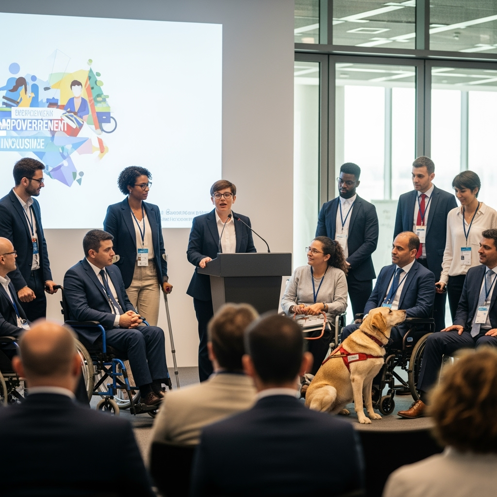 Illustration for: Global Conference on Empowering People with Disabilities