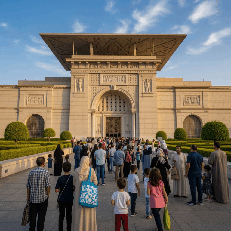 Illustration for: Grand Egyptian Museum to Open in November
