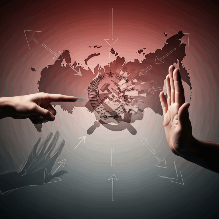 Illustration for: Russia Denies Provocation Accusations Amidst Tensions