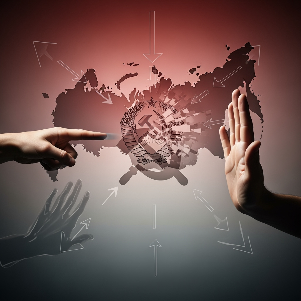 Illustration for: Russia Denies Provocation Accusations Amidst Tensions