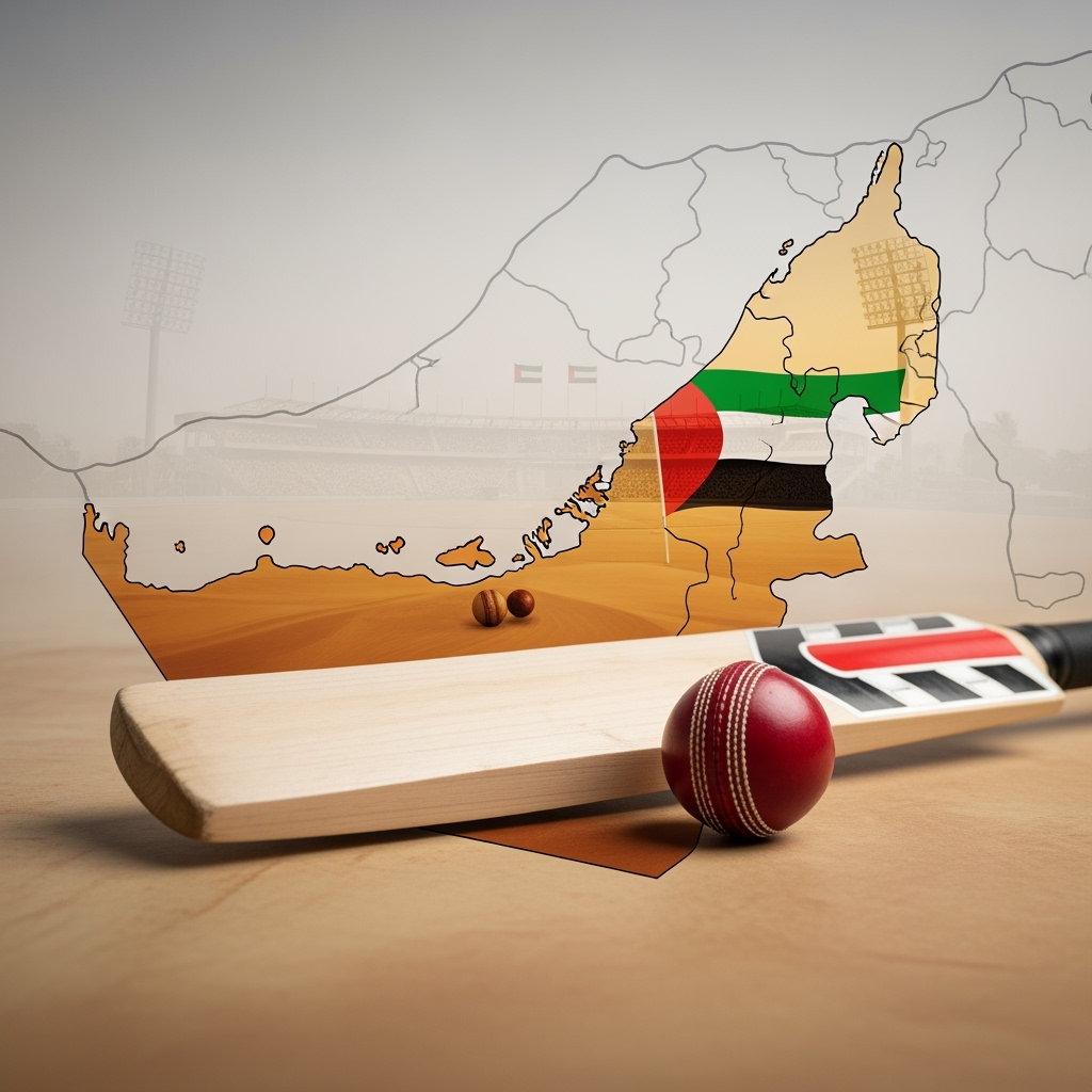 Illustration for: UAE Reflects on Tri-Series Ahead of Asia Cup