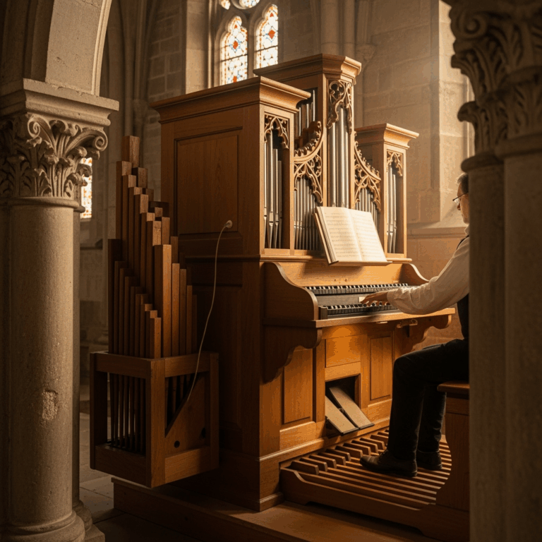Illustration for: Rediscovered Medieval Organ Revives Ancient Sounds