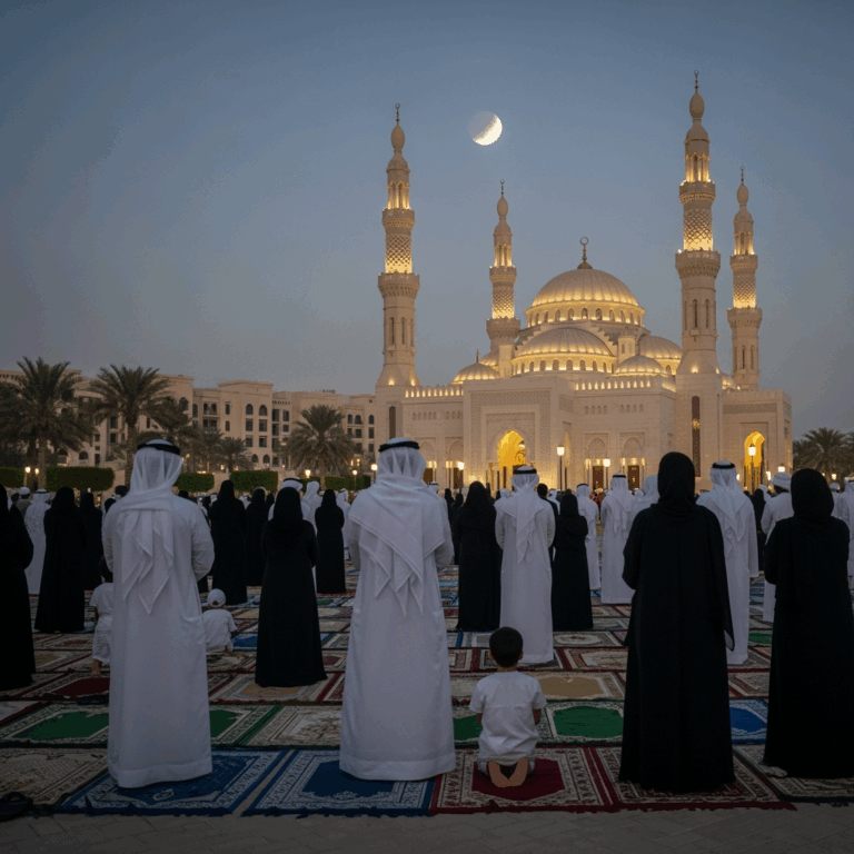 Illustration for: UAE Prepares for Lunar Eclipse Prayer on Sept 7
