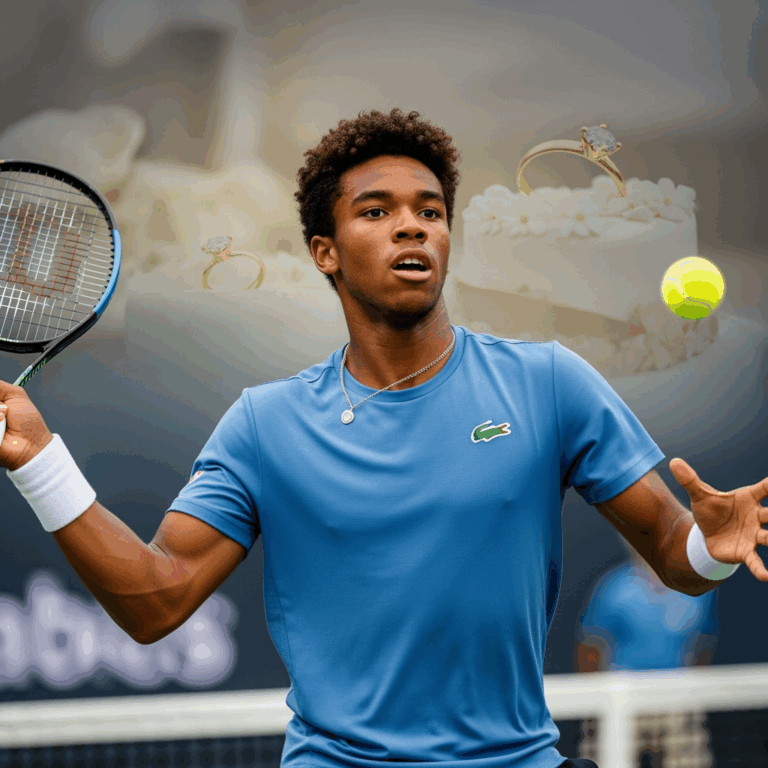 Illustration for: Auger-Aliassime Nears US Open Final, Delays Wedding Plans