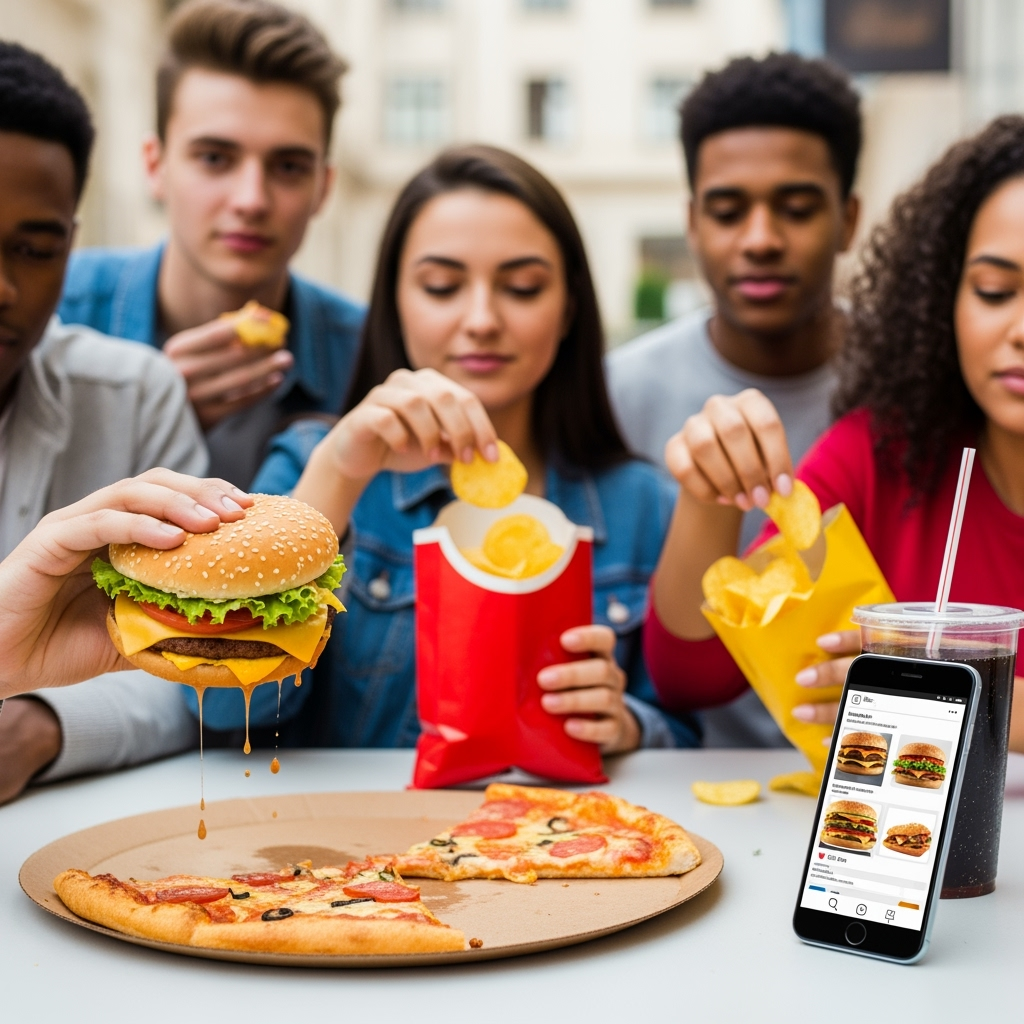 Illustration for: Worrying Dietary Shifts Among Youth Revealed