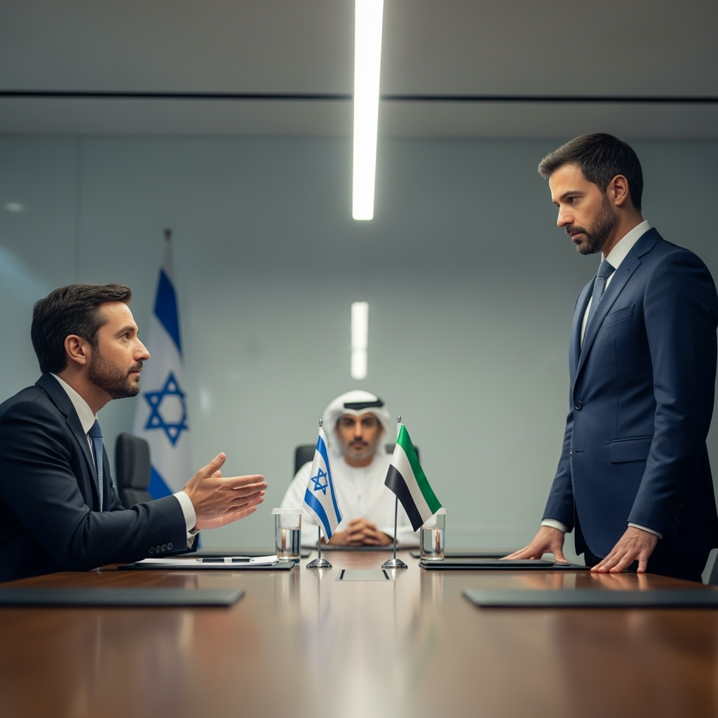 Illustration for: UAE Summons Israeli Ambassador Over Qatar Attack