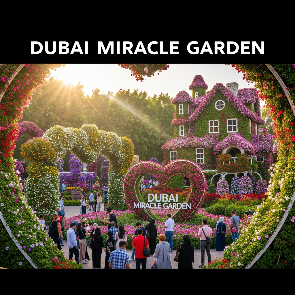 Illustration for: Discover Dubai Miracle Garden's New Season