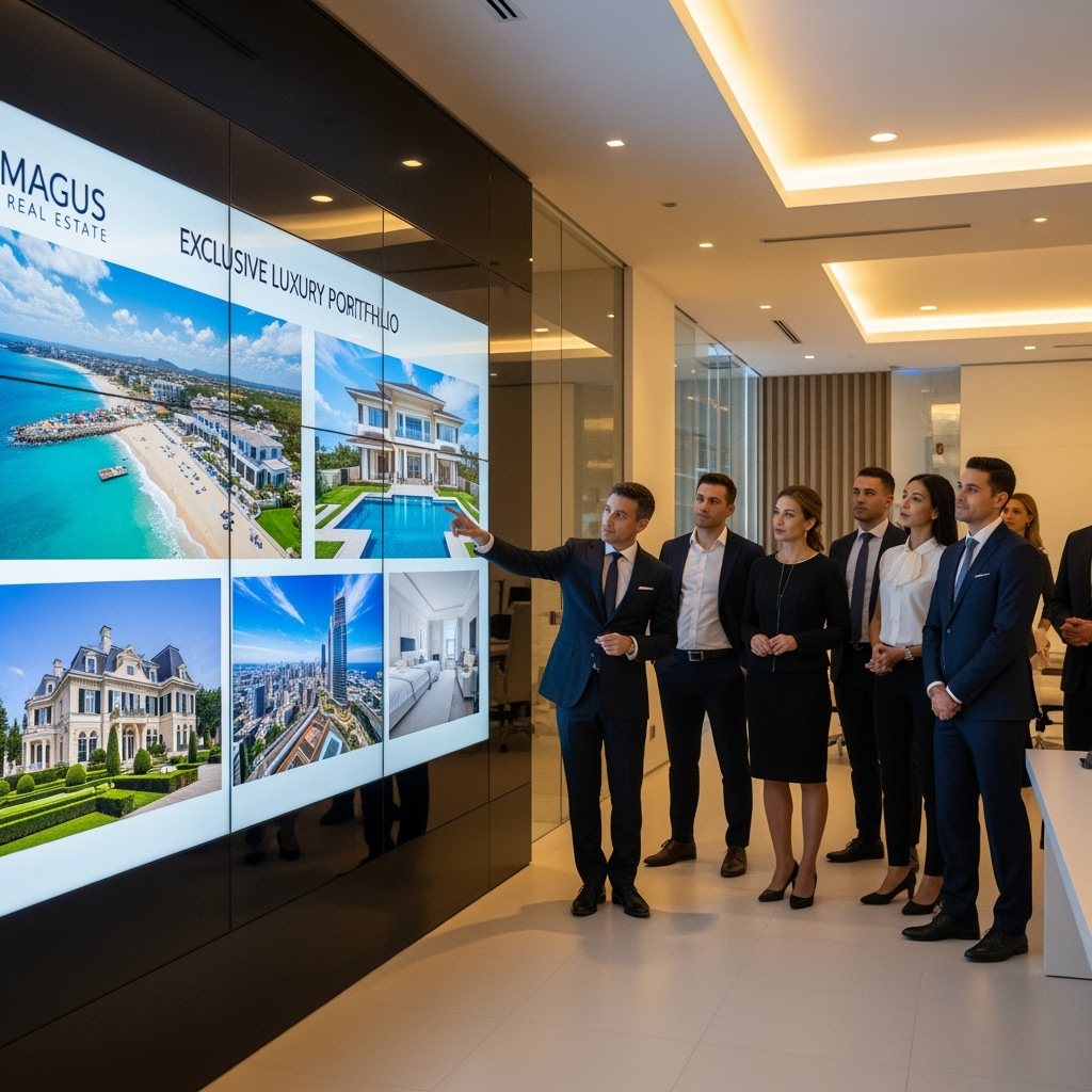 Illustration for: Magus Real Estate Unveils Exclusive Luxury Portfolio