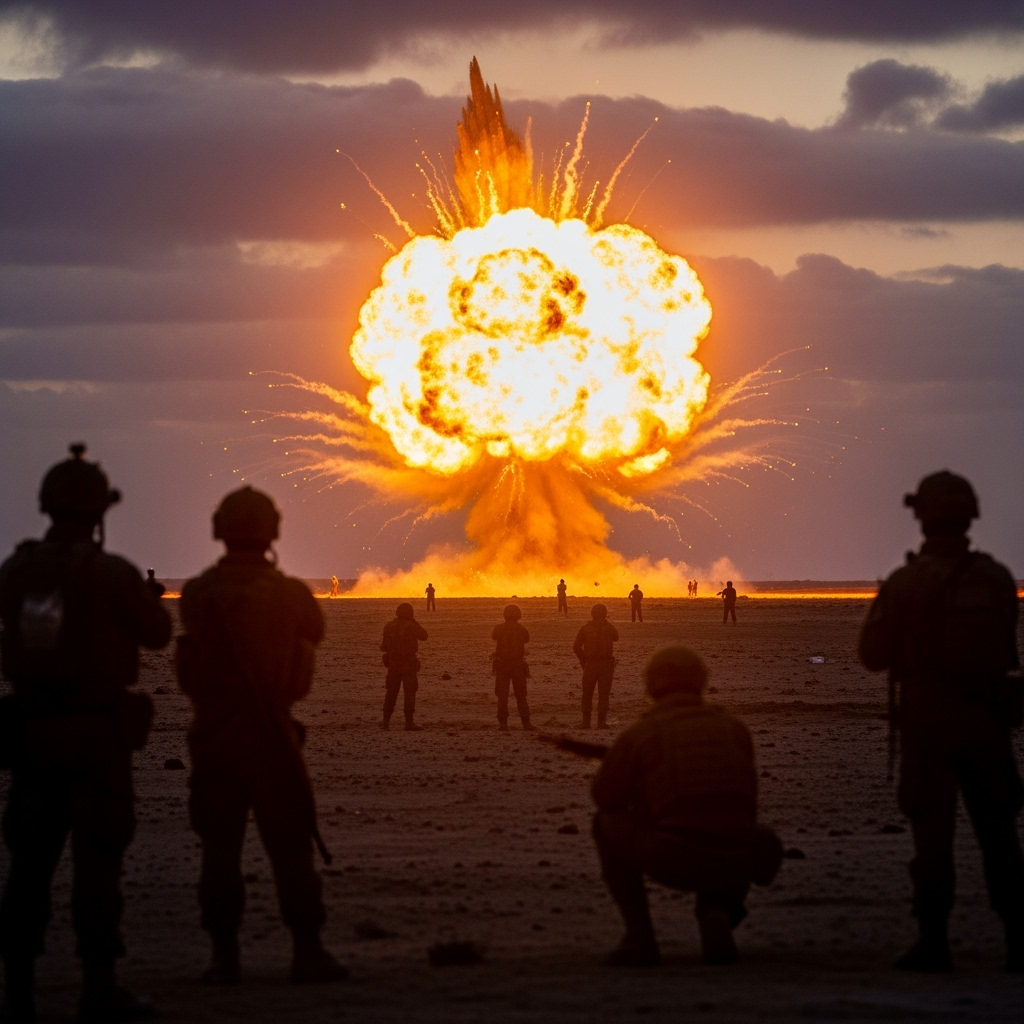 Illustration for: Ansar Allah Strikes Israeli Targets, Supports Gaza
