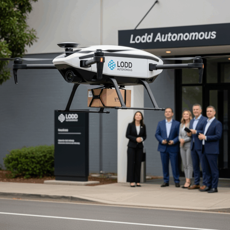 Illustration for: Lodd Autonomous to Launch UAV Deliveries by 2026