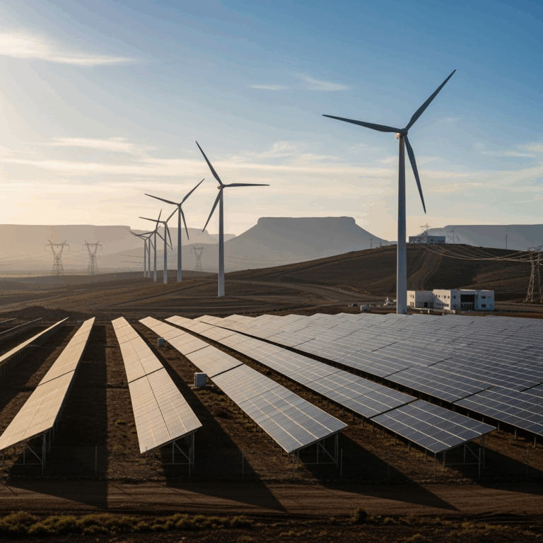 Illustration for: North Africa's Energy Investment Boom