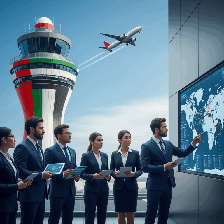 Illustration for: UAE: A Leader in Global Aviation Safety