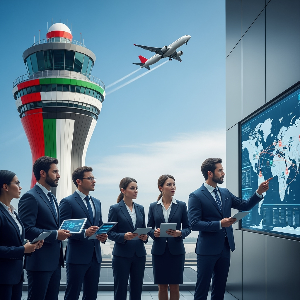 Illustration for: UAE: A Leader in Global Aviation Safety
