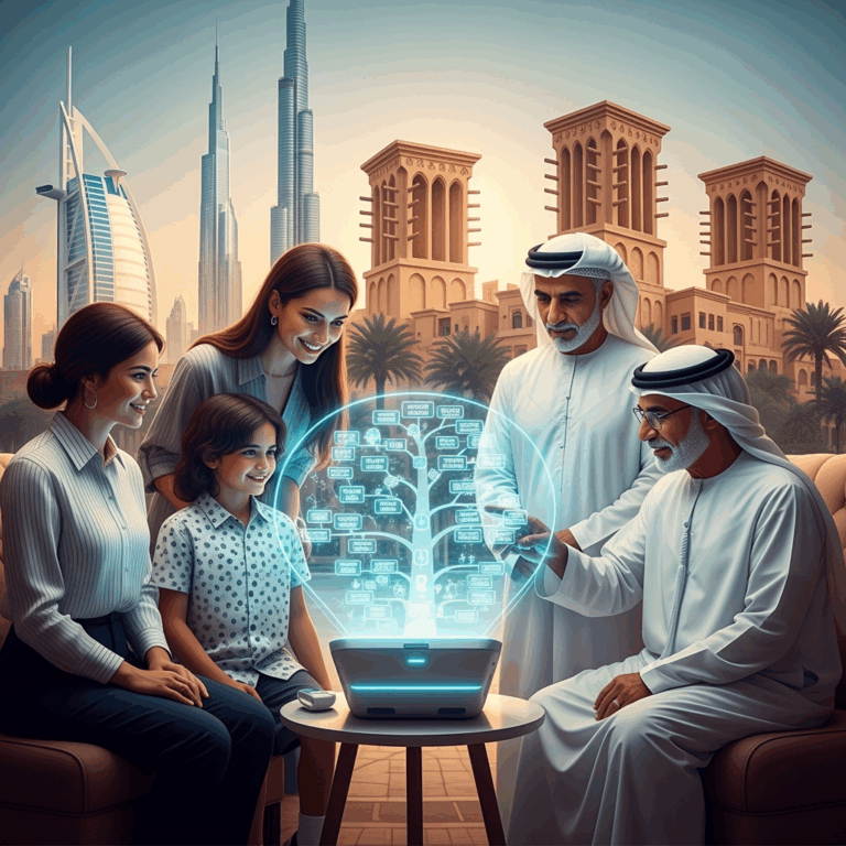 Illustration for: Discover Heritage with UAE's Genealogical Travel