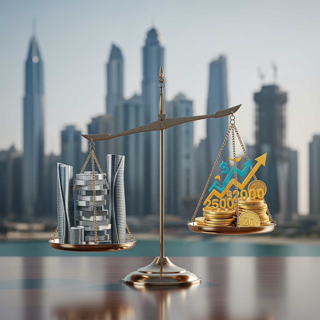 Illustration for: Dubai Real Estate: Balancing Growth and Costs