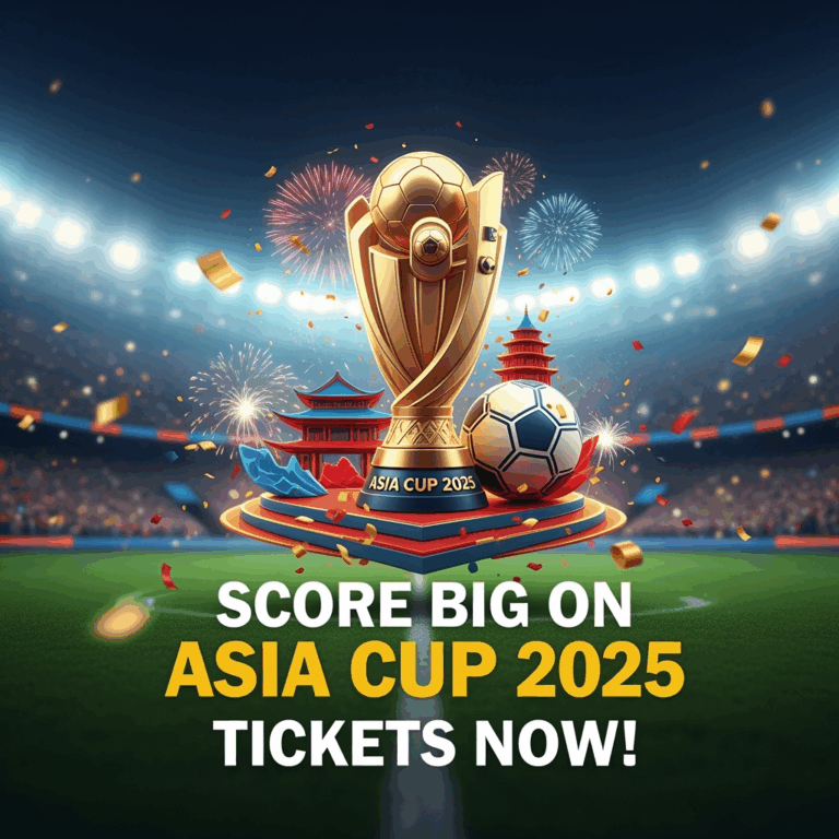 Illustration for: Score Big on Asia Cup 2025 Tickets Now!