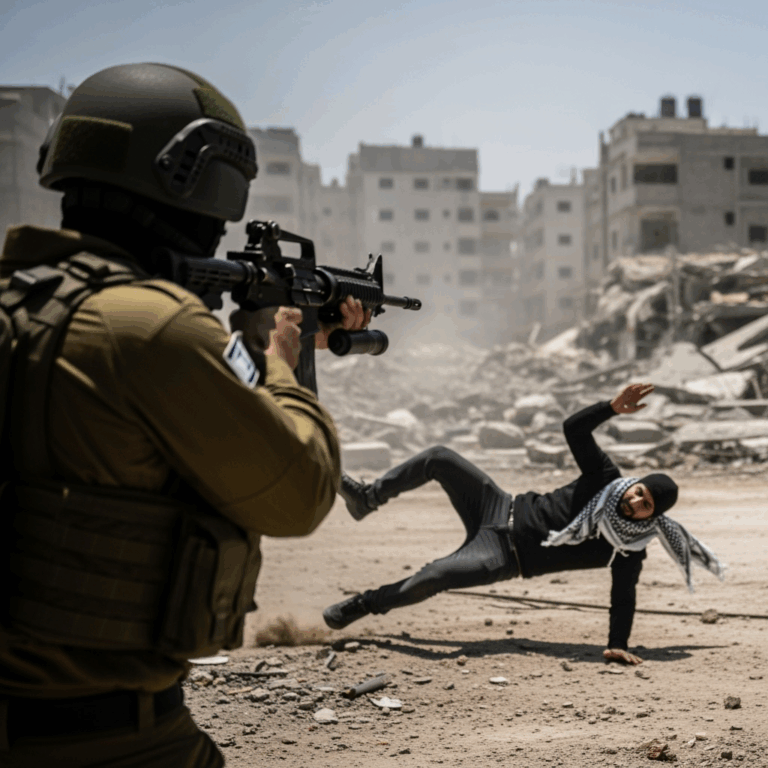 Illustration for: Israeli Forces Eliminate Hamas Member in Gaza