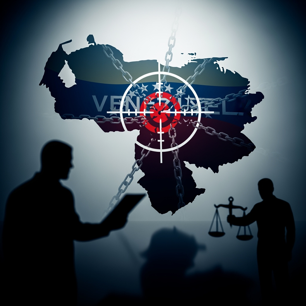 Illustration for: US Targets Drug Trafficking in Venezuela