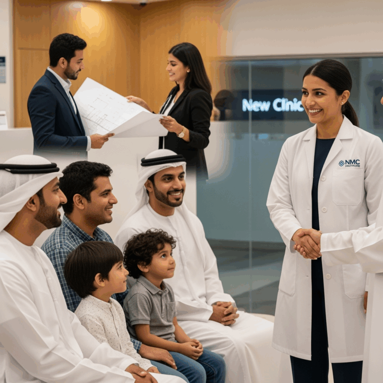 Illustration for: NMC Healthcare Expands Primary Care in UAE