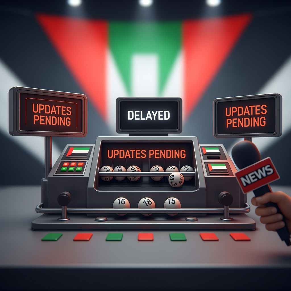 Illustration for: UAE Lottery Draw: Delays and Updates
