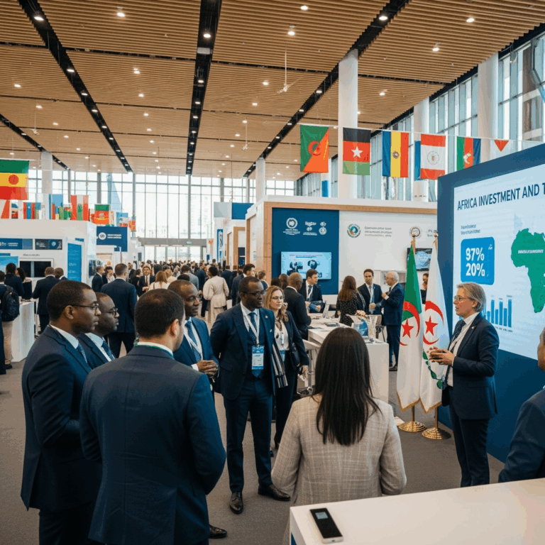 Illustration for: Algeria Hosts Africa Investment and Trade Fair