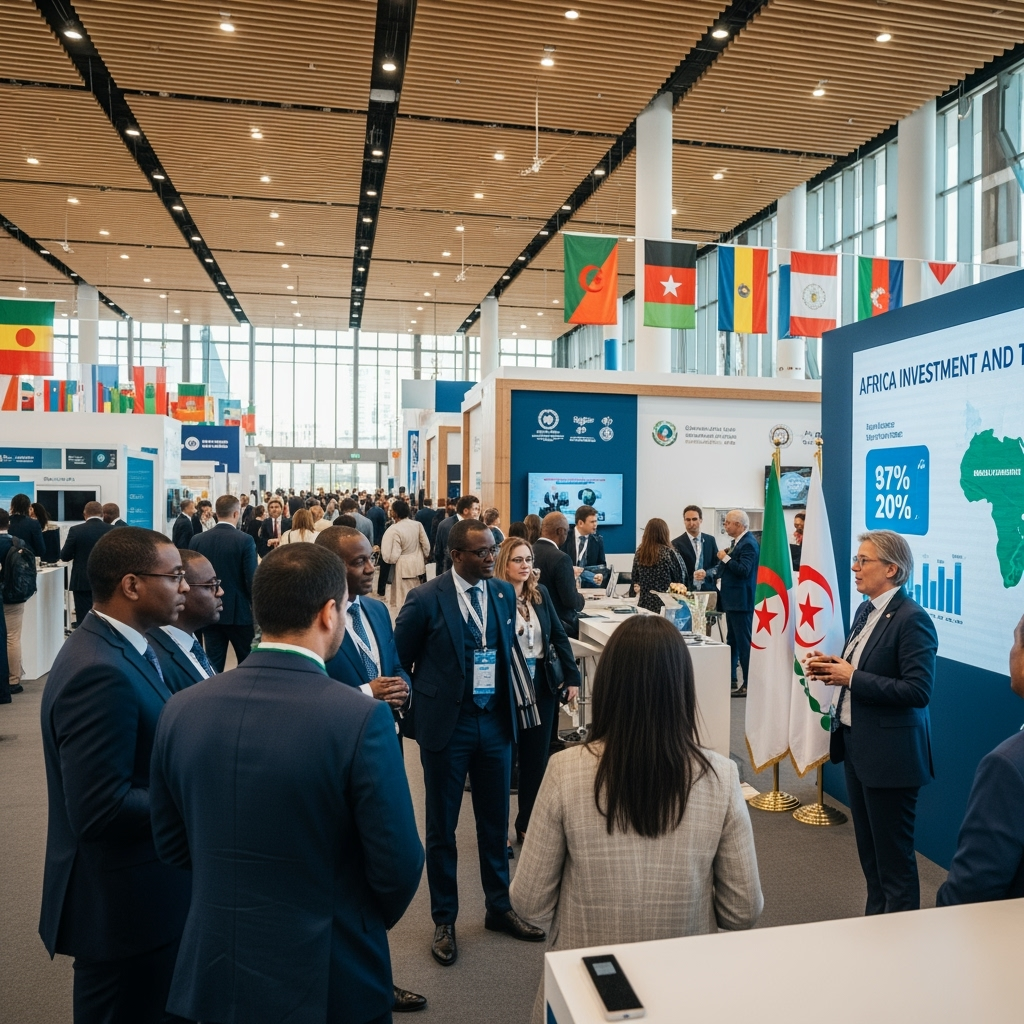 Illustration for: Algeria Hosts Africa Investment and Trade Fair
