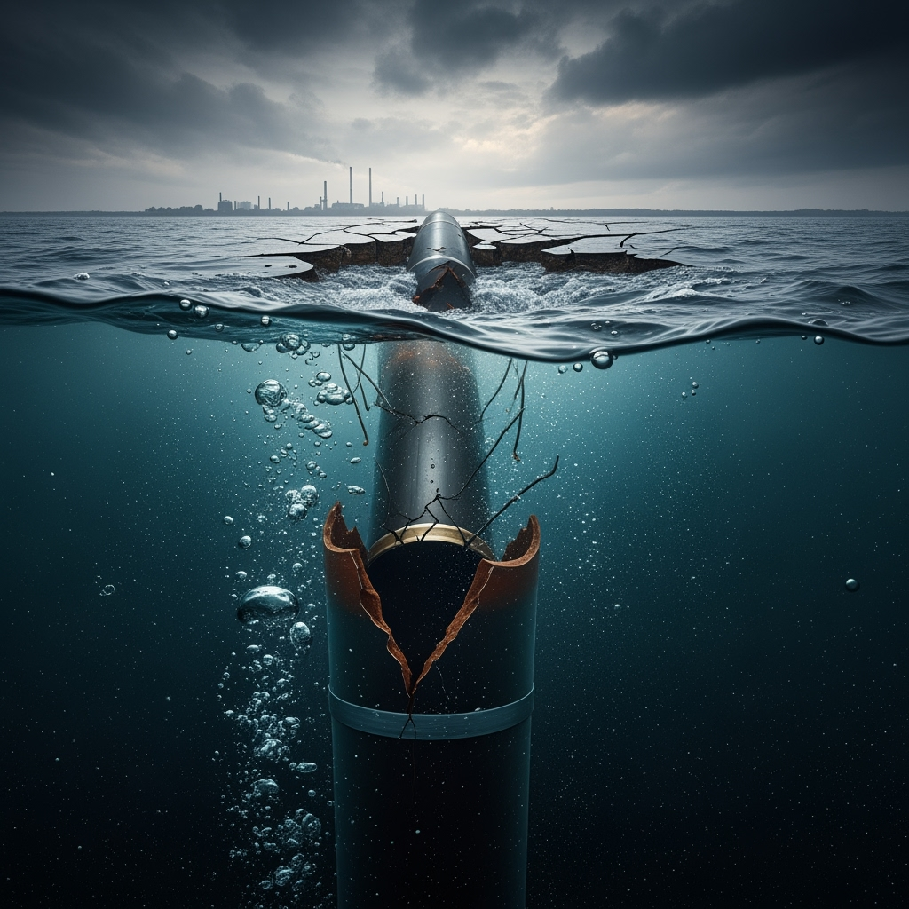 Illustration for: Nord Stream Pipeline Destruction Impact