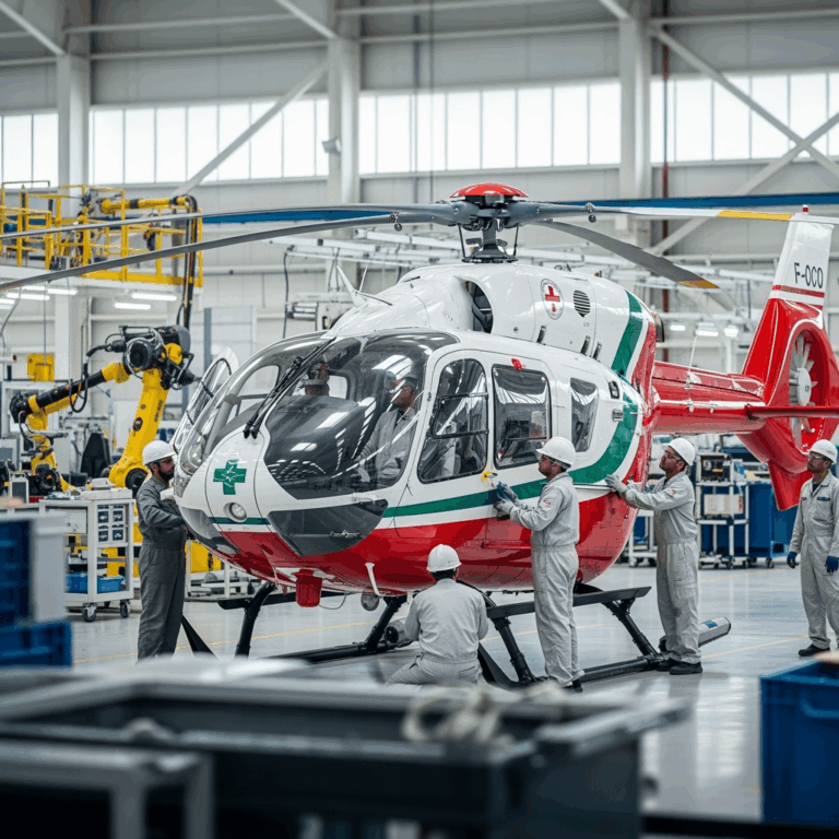 Illustration for: Saudi Arabia to Build First Air Ambulance Factory